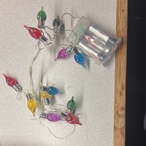 Colorful String Lights with Battery Pack
